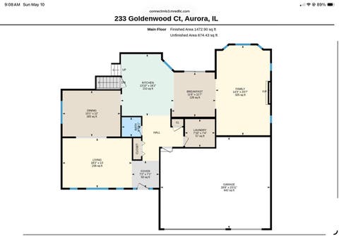 Tiny photo for 233 Goldenwood Court, Aurora, IL 60502 (MLS # 12630679)