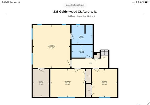 Tiny photo for 233 Goldenwood Court, Aurora, IL 60502 (MLS # 12630679)