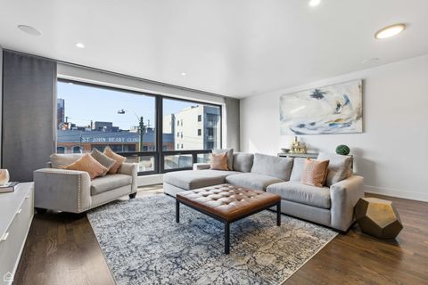 Tiny photo for 1555 W Fry Street #203, Chicago, IL 60642 (MLS # 12567571)