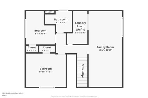 Tiny photo for 2525 223RD Street, Sauk Village, IL 60411 (MLS # 12748115)