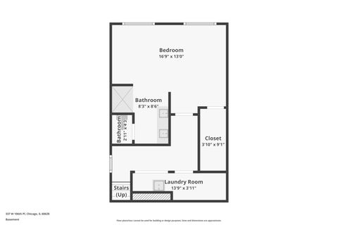 Tiny photo for 337 W 106th Place, Chicago, IL 60628 (MLS # 12455678)