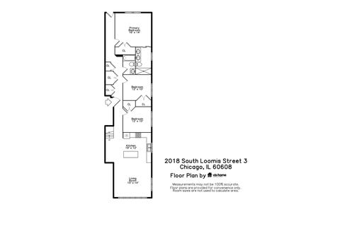 Tiny photo for 2018 S Loomis Street #3, Chicago, IL 60608 (MLS # 12718670)