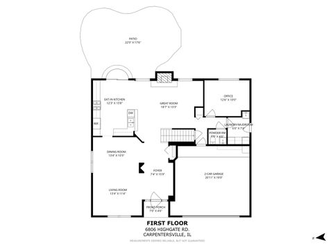 Tiny photo for 6806 Highgate Road, Carpentersville, IL 60110 (MLS # 12625495)