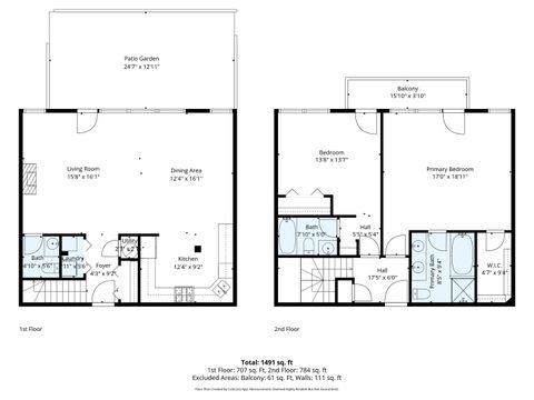 Tiny photo for 1137 N Wood Street #1F, Chicago, IL 60622 (MLS # 12542237)