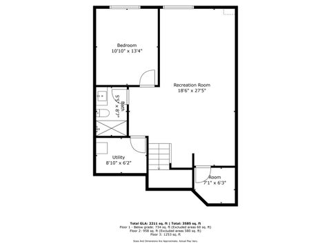 Tiny photo for 133 Harding Court, Glen Ellyn, IL 60137 (MLS # 12385877)