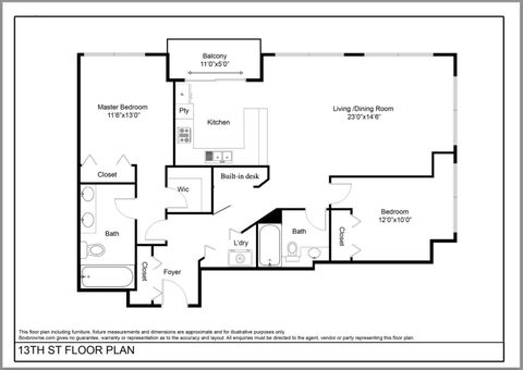 Tiny photo for 233 E 13TH Street #1209, Chicago, IL 60605 (MLS # 12511160)