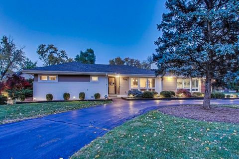 A home in Hinsdale