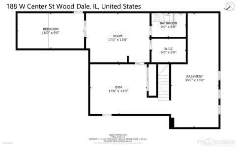 Tiny photo for 188 W Center Street, Wood Dale, IL 60191 (MLS # 12543919)