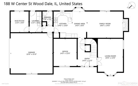 Tiny photo for 188 W Center Street, Wood Dale, IL 60191 (MLS # 12543919)