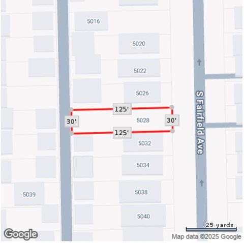 5028 S Fairfield Avenue Chicago IL 60632