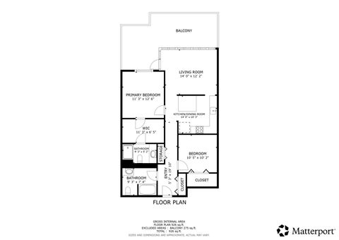 Tiny photo for 225 S SANGAMON Street #308, Chicago, IL 60607 (MLS # 12624093)