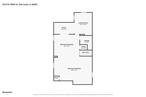 Tiny photo for 4312 W 109th Street, Oak Lawn, IL 60453 (MLS # 12753653)