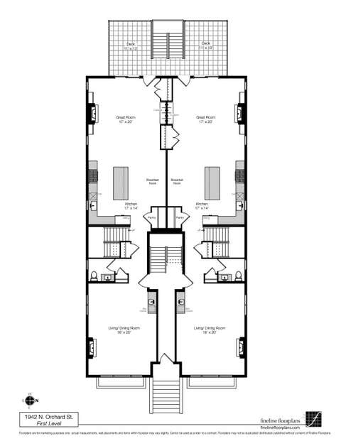 Tiny photo for 1942 N Orchard Street #1S, Chicago, IL 60614 (MLS # 12723057)