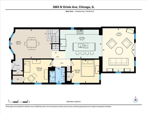 Tiny photo for 3863 N Oriole Avenue, Chicago, IL 60634 (MLS # 12603277)