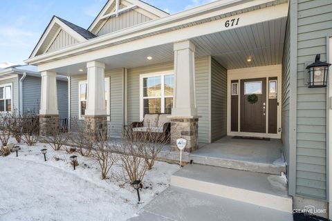 Tiny photo for 671 Virginia Street, Elburn, IL 60119 (MLS # 12546500)