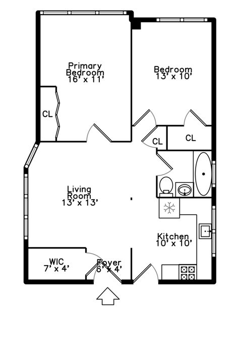 Tiny photo for 6353 W RAVEN Street #1F, Chicago, IL 60646 (MLS # 12490771)