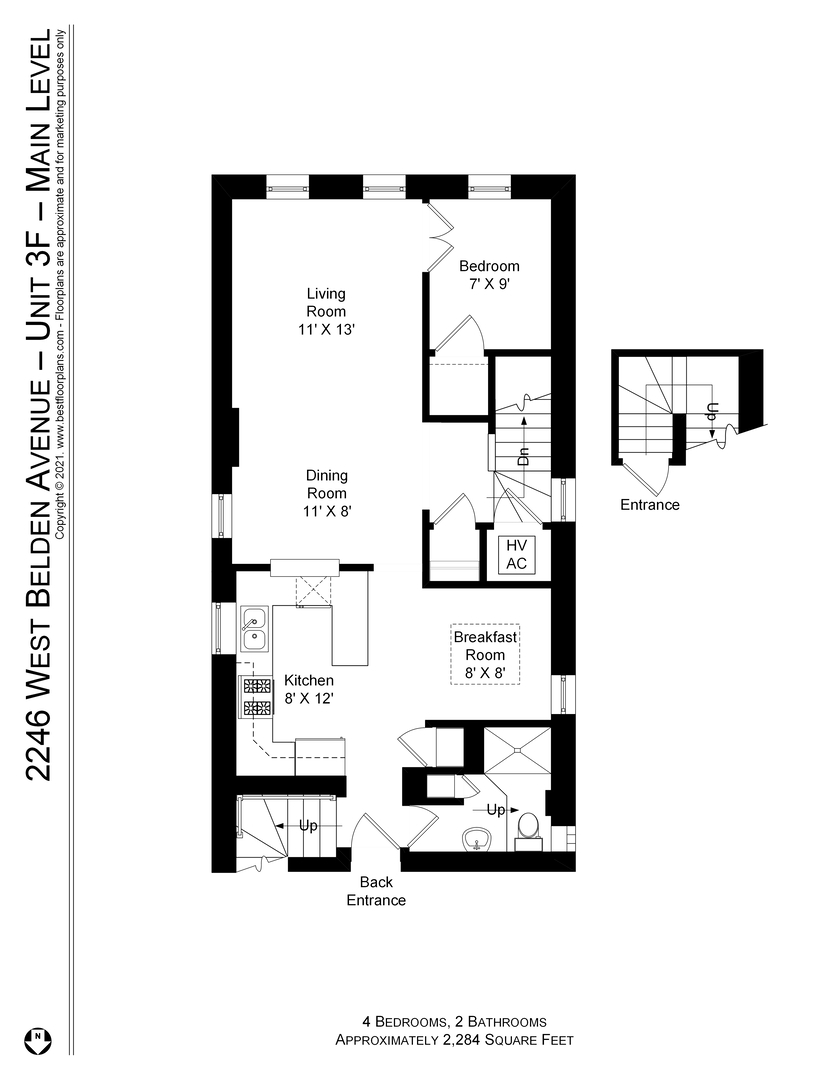 2246 W BELDEN Avenue 3F
