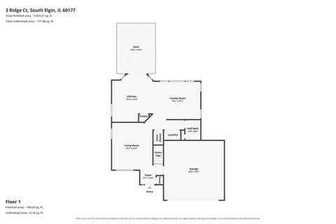 Tiny photo for 3 RIDGE Court, South Elgin, IL 60177 (MLS # 12735473)