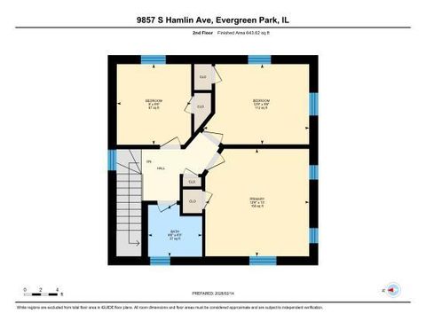 Tiny photo for 9857 S Hamlin Avenue, Evergreen Park, IL 60805 (MLS # 12563433)