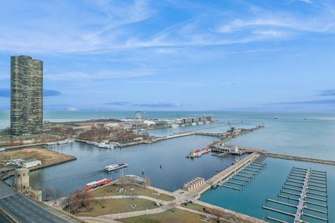Tiny photo for 211 N Harbor Drive #3406, Chicago, IL 60601 (MLS # 12587666)