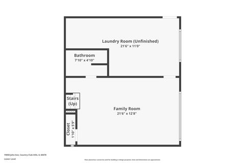 Tiny photo for 19050 John Avenue, Country Club Hills, IL 60478 (MLS # 12583932)