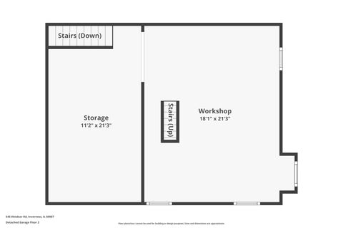 Tiny photo for 545 Windsor Road, Inverness, IL 60067 (MLS # 12615260)