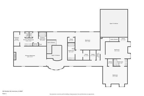 Tiny photo for 545 Windsor Road, Inverness, IL 60067 (MLS # 12615260)