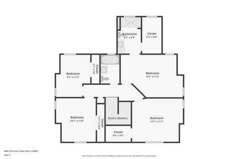 Tiny photo for 9859 S 81st Avenue, Palos Hills, IL 60465 (MLS # 12729373)
