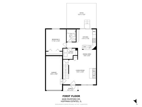 Tiny photo for 4608 Mumford Drive, Hoffman Estates, IL 60192 (MLS # 12767071)
