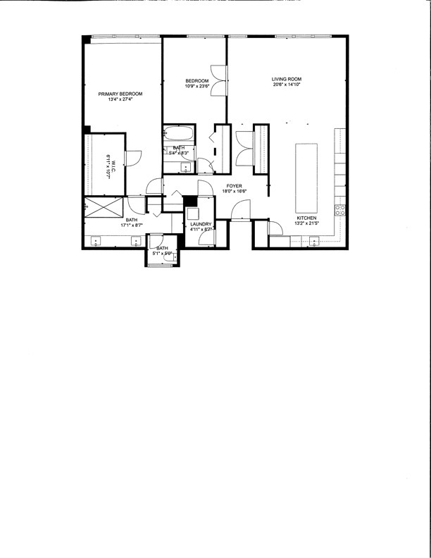 Chicago, Illinois 60611, United States, 2 Bedrooms Bedrooms, ,2 BathroomsBathrooms,Residential,Active,236248