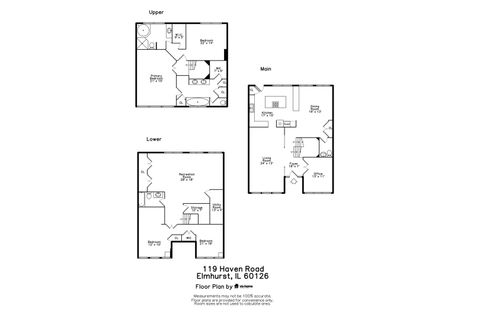 Tiny photo for 119 N Haven Road, Elmhurst, IL 60126 (MLS # 12647826)