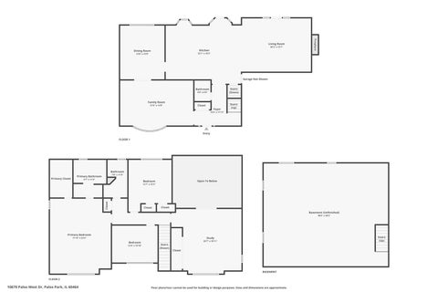 Tiny photo for 10670 Palos West Drive, Palos Park, IL 60464 (MLS # 12767959)