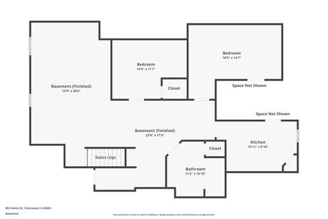 Tiny photo for 802 Heintz Drive, Shorewood, IL 60404 (MLS # 12606747)