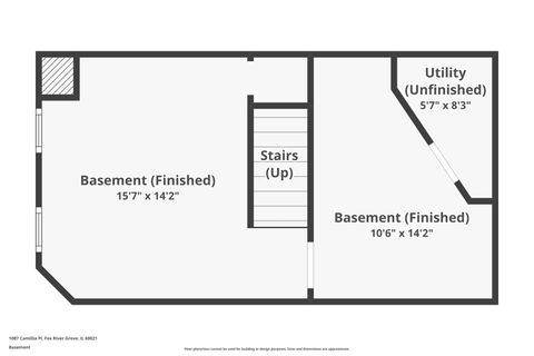 Tiny photo for 1087 Camillia Place, Fox River Grove, IL 60021 (MLS # 12540198)