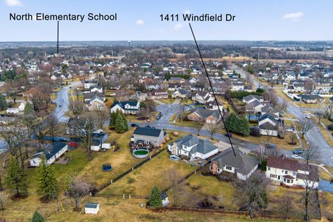 Tiny photo for 1411 Windfield Drive, Sycamore, IL 60178 (MLS # 12586138)