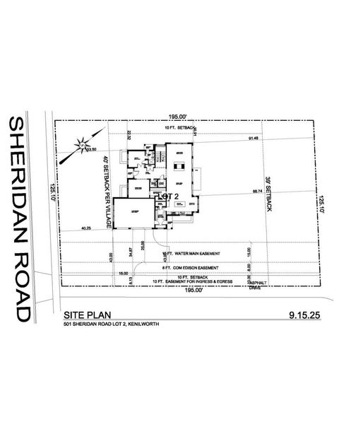 Tiny photo for 501 Sheridan Road, Kenilworth, IL 60043 (MLS # 12488630)