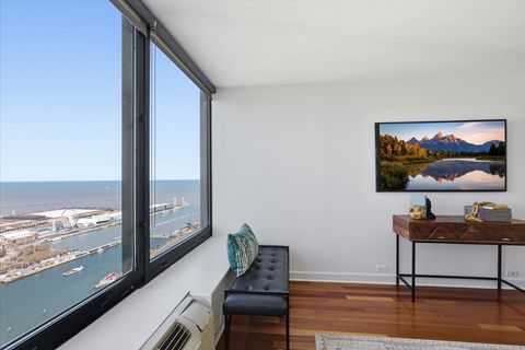 Tiny photo for 155 N Harbor Drive #5407, Chicago, IL 60601 (MLS # 12558042)