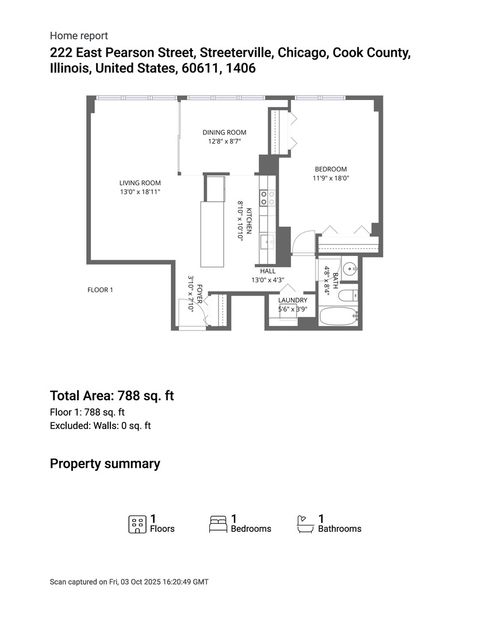 Tiny photo for 222 E PEARSON Street #1406, Chicago, IL 60611 (MLS # 12474795)