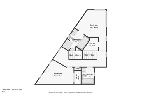 Tiny photo for 1608 S Throop Street, Chicago, IL 60608 (MLS # 12589045)