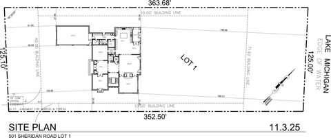 Tiny photo for 501 Sheridan Road, Kenilworth, IL 60043 (MLS # 12522887)