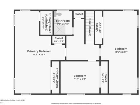 Tiny photo for 2956 Rhodes Avenue, Melrose Park, IL 60164 (MLS # 12581275)