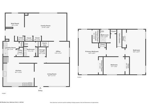 Tiny photo for 2956 Rhodes Avenue, Melrose Park, IL 60164 (MLS # 12581275)