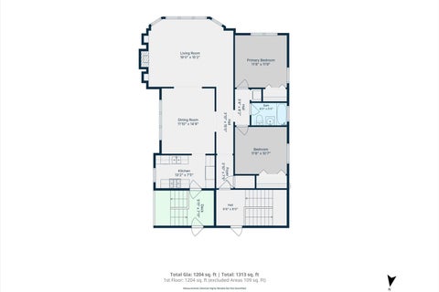Tiny photo for 1530 W Fargo Avenue #3S, Chicago, IL 60626 (MLS # 12774556)