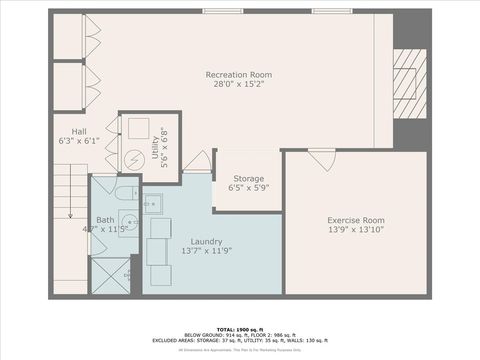 Tiny photo for 415 W Holly Court, Glenwood, IL 60425 (MLS # 12452508)