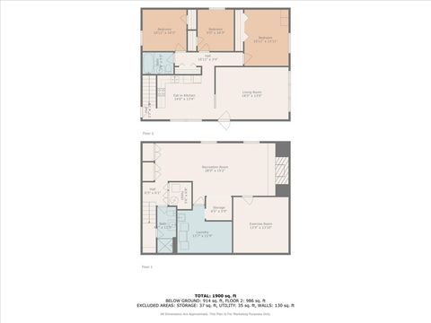 Tiny photo for 415 W Holly Court, Glenwood, IL 60425 (MLS # 12452508)