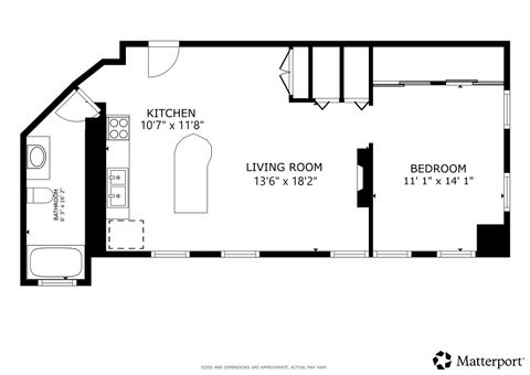 Tiny photo for 420 S Clinton Street #101, Chicago, IL 60607 (MLS # 12584552)