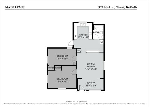 Tiny photo for 322 Hickory Street, DeKalb, IL 60115 (MLS # 12730467)