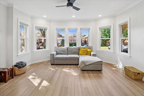 Tiny photo for 5736 W Roscoe Street, Chicago, IL 60634 (MLS # 12435877)