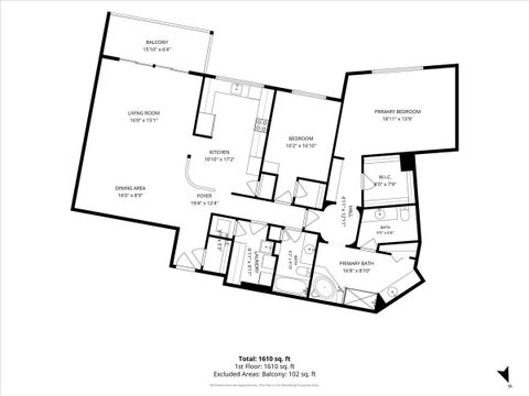 Tiny photo for 710 CREEKSIDE Drive #504, Mount Prospect, IL 60056 (MLS # 12776863)