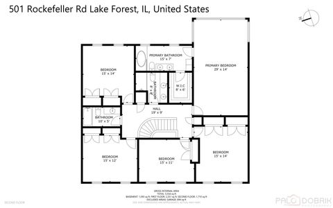 Tiny photo for 501 Rockefeller Road, Lake Forest, IL 60045 (MLS # 12508882)